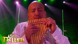 MOISES SAMLER NORSK OG PERUVIANSK MUSIKK I SIN FANTASTISKE OPPTREDEN | NORSKE TALENTER 2019