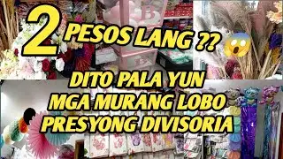 PINAKA MURANG BILIHAN NG LOBO AT PARTY NEEDS PRESYONG DIVISORIA SA PAMPANGA