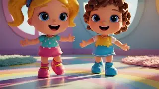 Five Little Toy Dolls Spin Spin Spin | Nursery Rhymes for Kids & Baby Songs
