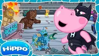 Hippo Superhero for Kids - Superhero Battle - Hippo Kids Games Full Episode 20 - Baby Games Videos