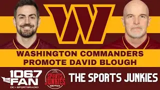 Commanders Promote David Blough | Sports Junkies