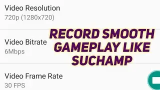 REALME 6 BEST SCREEN RECORDER And RECORDER SETTINGS FOR PUBG MOBILE | SuChamp