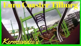 Tilburgse Kermis 2017   Euro Coaster Onride POV GoPro   Kermisvideo's