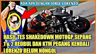 HASIL TES SHAKEDOWN HARI 1 & 2 SEPANG MALAYSIA 2020