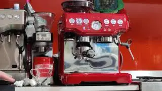 Breville Barista Express BES870 demo for Tracey 28/09/2021