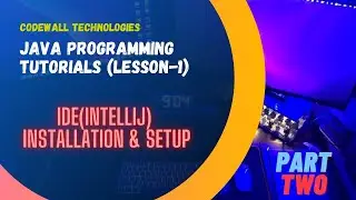 Intellij Idea IDE installation - Java Tutorials Myanmar