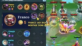 FRANCO BINTANG 3 SI PALING MONTAGE DAMAGENYA SAKIT? MAGIC CHESS UPDATE BARU #MCGG