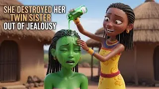 She Destroyed Her Twin Sister Out of Jealousy #AfricanFolktale #Storytime #VillageStory #Betrayal