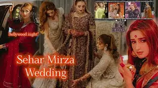 Jannat Mirza Sis Sehar Mirza Wedding glimpse | Dance | Bollywood night | Qawwali night |