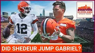 Did Shedeur Sanders JUMP Dillon Gabriel & Kenny Pickett on the QB Depth Chart with his play vs. CAR?