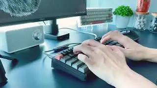 KBD67 MKII Black PC w/ Brass Plate/ Lubed Gateron Inks Black Sound Test