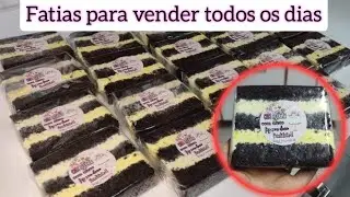 OS CLIENTES ENLOUQUECEM COM ESSE BOLO/ FATIA GOURMET/ TRUFADO DE LEITE NINHO E TRUFADO DE MARACUJÁ 😍