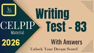 CELPIP Writing Test - 83 | Exam Preparation 2026 | Full Writing Test with Answers