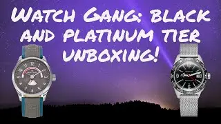 Unboxing my January Watch Gang subs!