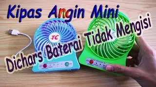 Solusi Perbaikan Kipas Angin Mini Baterai Tidak Mengisi