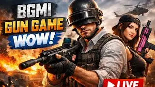 🔴 LIVE BGMI WOW Gun Game 😈 | All Guns Challenge 🔥 | Join Now