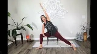 Chair Yoga - Moon Salutations for the Full Moon