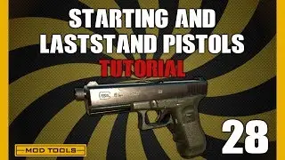 Black Ops 3 Mod Tools | Tutorial Part 28 - Setting Starting and Laststand Pistols