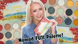 NEW NOMAD COSMETICS FUJI JAPAN PALETTE REVIEW + 2 LOOKS TUTORIAL