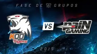 [Mundial 2015] KOO Tigers x paiN - Grupo A, Dia 5