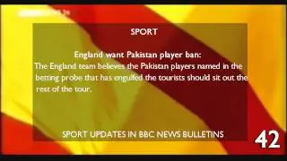 BBC News 24 1997 countdown mock