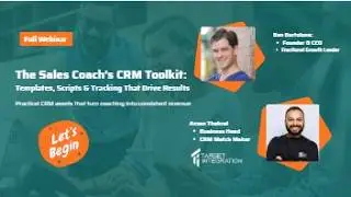 The Sales Coach&rsquo;s CRM Toolkit | Templates, Scripts & Tracking That Drive Results