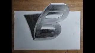 Drawing 3D B | Sketch & Draw