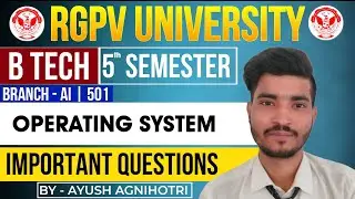 Operating System Important Questions | AI-501 | RGPV Exam 2025 | @EngineeringBoyz07  ​