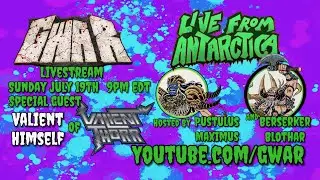 Live From Antartica ep 005 with Pustulus, Blothar and Valient Himself