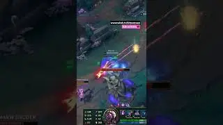 Lucian Flash Combo with Nami Buff &ndash; Zed Gets One-Shot Under Tower 💥🐟 #shorts