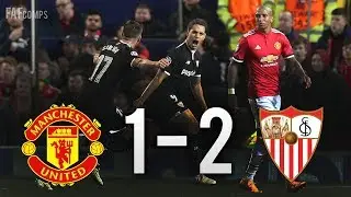 Manchester United vs Sevilla 1-2 All Goals & Highlights (14/03/2018) HD