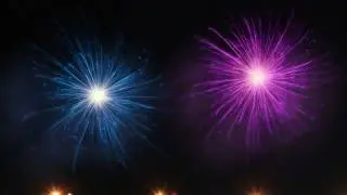 Photoshop: Abstract Fireworks for New Years! |