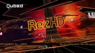 Rez HD Full Game Play Xbox 360