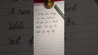 Handwriting tutorial #shorts #handwriting #calligraphy #learning #handwritingpractice#viral#cursive