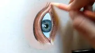 EYE tutorial using PRISMA COLOR PENCILES