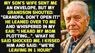 My Son's Wife Sent Me An Envelope, But My Grandson Shouted: &ldquo;Grandpa, Don't Open It!&rdquo; But... STORIES