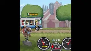 HCR2 BUS STUNT #beats #electronicmusic #hillclimbracing2