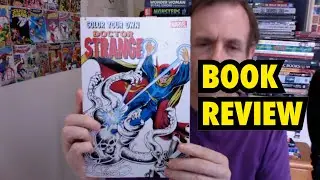 Color Your Own Dr Strange Colouring Book from Marvel Comics book Review
