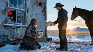 She Tried to Feed Her Kids With Nothing — The Cowboy Gently Said, “Let Me Take Care of You.”