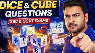 Dice & Cube Reasoning Tricks 🔥 | 40+ Questions with Answers | SSC CGL | CHSL | MTS