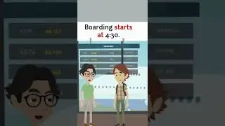 English Practice | 🛫⏰Is My Flight On Time?| ESL Conversation