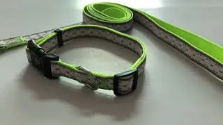 Custom design printed dog collars and dog leash