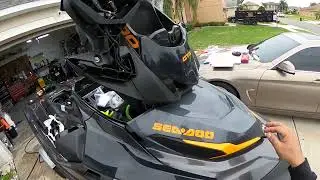 5 -  2022 Seadoo GTX 300, Garmin 74-SV ultra and transducer GT51 installation