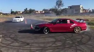 Drift Nissan Skyline r33 vs Toyota Altezza In Maputo ATCM