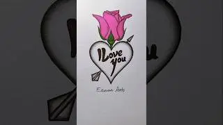 I love you 💘🌹 love art #viral #art #youtubeshorts #love #shortsfeed
