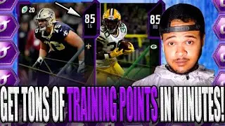 GET TONS OF TRAINING IN MINUTES BY DOING THIS NEW METHOD! FAST TRAINING METHOD IN MADDEN 20!