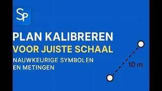Plan kalibreren voor juiste schaal &ndash; nauwkeurige symbolen en metingen