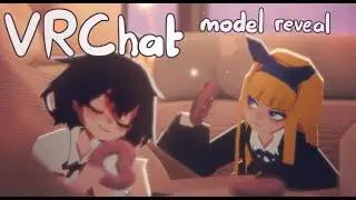 VRChat -- blind girl model reveal