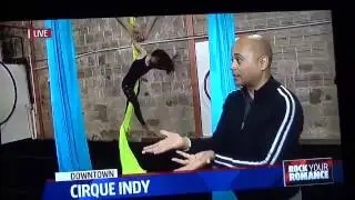 Cirque Indy on Fox 59 News
