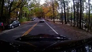 Time-Lapse Driving Letchworth State Park, Fall Foliage 2017
